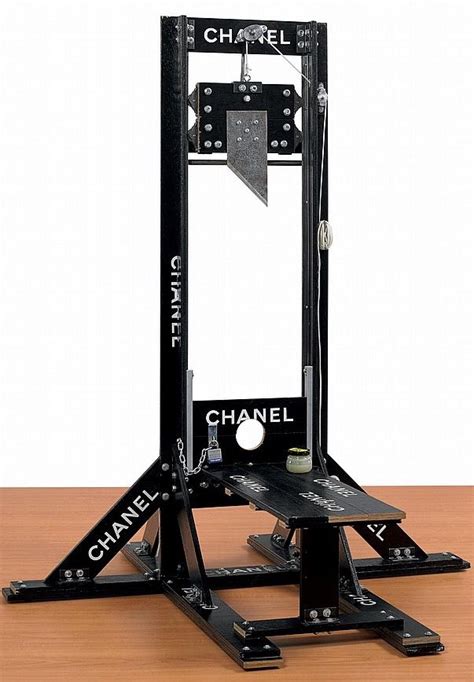 tom sachs chanel guillotine|Chanel guillotine for sale.